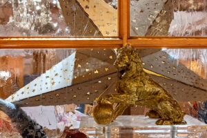 WEihnachtsdeko im Landgasthof zum Löwen, Rast